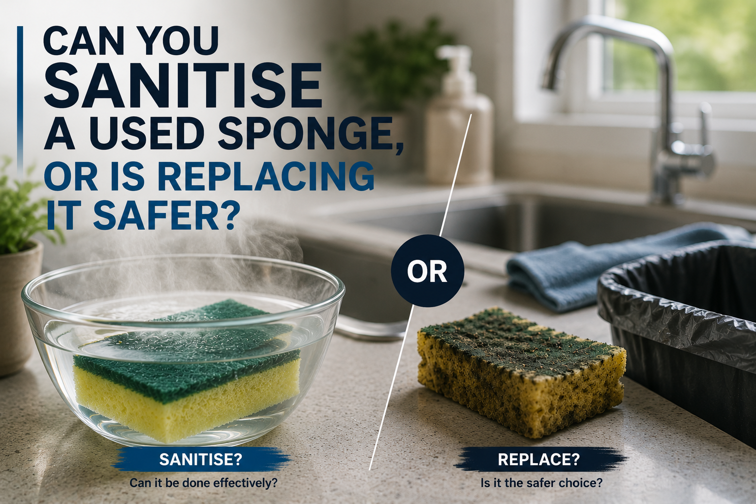 Can You Actually Sanitise a Used Sponge—or Is Replacing It Safer? — TXDY Knowledge Center article cover image